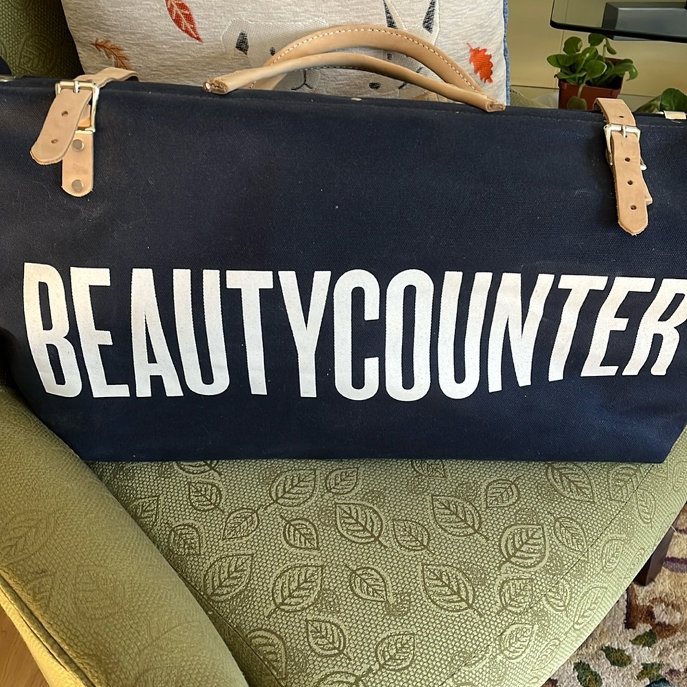 Beautycounter canvas bag